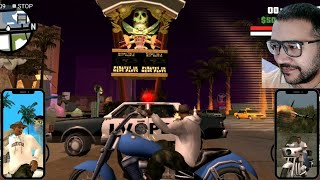 GTA San Andreas CJ VS Police 506 [upl. by Euqininod]