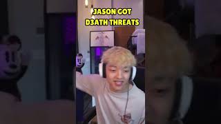 Jasontheween says he got Threats from angry fans after meeting NewJeans kpop bts newjeans [upl. by Emerej357]