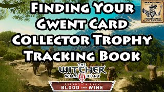 Witcher 3 Blood and Wine Gwent Card Collector Book Locations  4K Ultra HD [upl. by Anonyw]