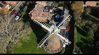 Willingdon Polegate Windmill  By Drone [upl. by Baecher]