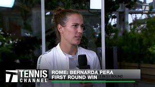 Bernarda Pera Focused on Clay  2024 Rome First Round [upl. by Notnirt722]