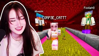 TinaKitten on the Dream SMP  Day 03 ft CORPSE HBomb94 FoolishG amp Quackity [upl. by Thordia921]