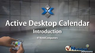 Active Desktop Calendar Introduction [upl. by Hekking]