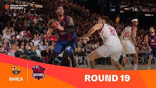 FC BarcelonaBaskonia VitoriaGasteiz  Round 19 Highlights  202324 Turkish Airlines EuroLeague [upl. by Rehotsirk68]