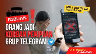 TESTIMONI KORBAN PENIPUAN GROUP TELEGRAM [upl. by Nakeber]