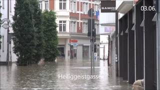 Hochwasser Passau Innenstadt Juni 2013 [upl. by Htiekal481]