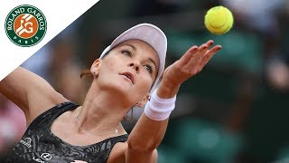 Agnieszka Radwanska  Top 5 Best Shots  RolandGarros 2017 [upl. by Lleon682]