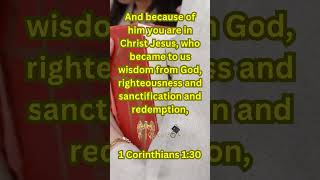 who became to us wisdom from God bible bibleverse wisdom god shorts HolyKingdom [upl. by Benjy319]