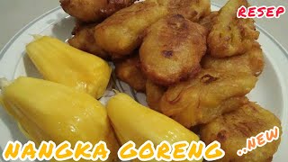 Memasak Nangka Goreng Tepung Enak dan Mudah  Resep Viral [upl. by Anaul503]