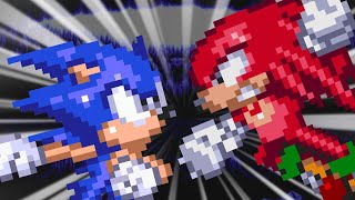 Sonic VS Knuckles [upl. by Akemehs880]