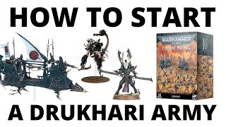 How to Start a Drukhari Army in Warhammer 40K 10th Edition Dark Eldar Beginner Guide [upl. by Ealasaid]