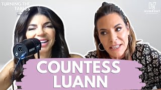 Countess Luann de Lesseps Dishes on Life After RHONY amp New Bravo Show  Turning The Tables [upl. by Lyrret]