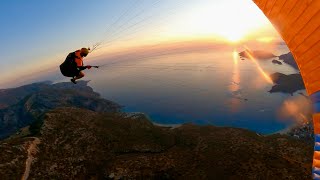 Oludeniz Babadag 1700m Sunset Flight 23 09 2024 [upl. by Acireh]