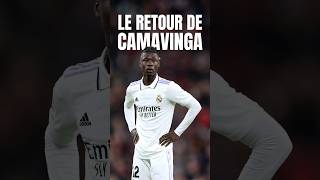 LE RETOUR DIFFICILE DE CAMAVINGA 😢⚽ football shorts realmadrid shortvideo foot [upl. by Mita531]