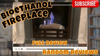 Bioethanol Fireplace  Full Review  how to use and safety tips [upl. by Eioj494]