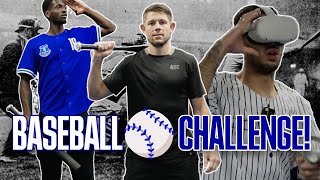 Everton Home Run Derby ⚾️  Blues Trio Play Baseball At Goodison [upl. by Yeldarb957]