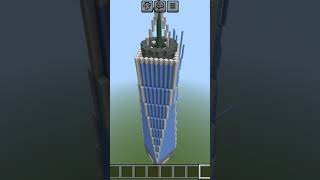 One World Trade Center in Minecraft  135 Scale [upl. by Nnayar447]