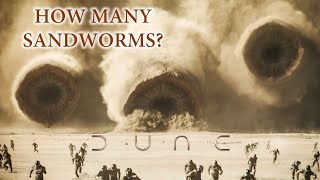 How Many Sandworms Are There In DuneArrakis [upl. by Eelram]