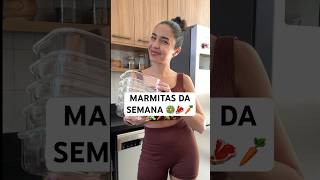 MARMITAS DA SEMANA  MINHA ORGANIZAÇÃO ALIMENTAR  JULIANA LOUISE [upl. by Notnef985]