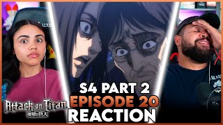 Memories of the Future  Attack On Titan Season 4 Episode 20 Reaction and Review [upl. by Htnnek]