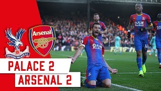 MATCH HIGHLIGHTS  Palace 22 Arsenal [upl. by Franza]