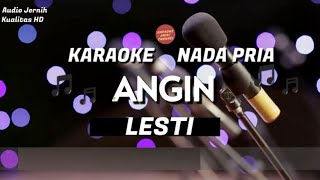 Karaoke Angin  Lesti Nada Pria [upl. by Krystal]