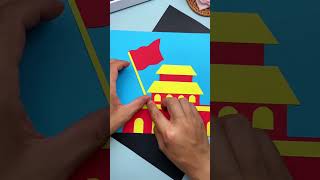 National Day crafts are coming soon Lets use cardboard to make beautiful National Day crafts [upl. by Garzon]