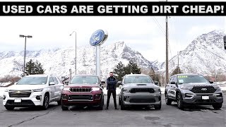 Used Cars Are About To Get Dirt Cheap [upl. by Hugues692]