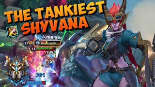 WILD RIFT SHYVANA JUNGLE  ILLEGAL TANKY BURST BUILD [upl. by Elagiba539]