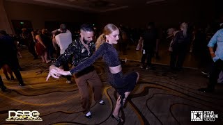 Jorge Salas amp Natasha Tia  salsa social dancing  Denver Salsa Bachata Congress 2023 [upl. by Anirtruc714]