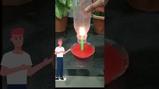 bernoullis principle  shorts  science magic  shorts Pressure shorts [upl. by Anayad]