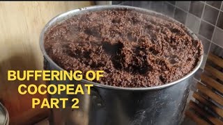 BUFFERING OF COCOPEAT  PART 2 [upl. by River]