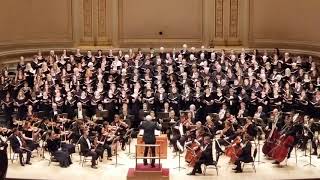 The Rutter Gloria in Carnegie Hall Mvt 1John Rutter Conductor [upl. by Karlis980]