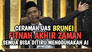 UAS videonya dijadikan Iklan pakai AI  Fitnah Akhir Zaman  Ustadz Abdul Somad Brunei Darussalam [upl. by Leahpar]