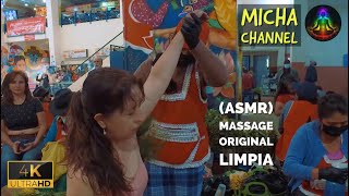 Spiritual Cleansing with Full Massage ASMR at public market in Cuenca Limpia [upl. by Danby]