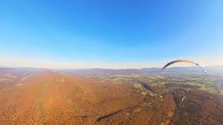 Luray VA Ediths Gap Fall Colors 2024 Paragliding [upl. by Colfin]