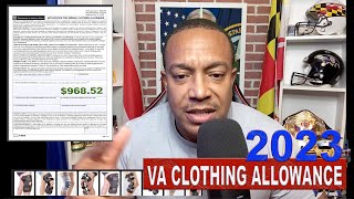 Veterans Benefits 2023 VA Clothing Allowance For Disabled Veterans [upl. by Gelasias]