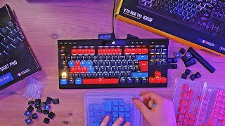 Je CUSTOMISE mon nouveau CLAVIER GAMER Mécanique [upl. by Ettedualc]