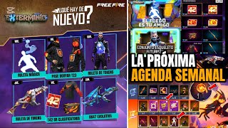 🔥LA PROXIMA AGENDA SEMANAL DE NOVIEMBRE EN FREE FIRE 2024 Ak47 Evolutiva  PASE BOOYAH T42 EN BR [upl. by Sella]