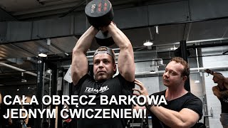 CAŁA OBRĘCZ BARKOWA  JEDNO ĆWICZENIE [upl. by Yxel]