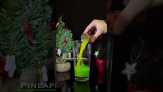 Grinch Cocktail aperol hugococktail christmas drink love mojito drinkrecipes citrusjuice [upl. by Gosney]