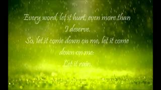 Let It Rain LyricsDavid Nail [upl. by Omolhs942]