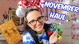 Disney Haul November 2019 Disneyland Hong Kong Paris Florida und vieles mehr Try on Deutsch [upl. by Asiruam]