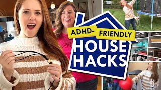 ADHD House Hacks That Are Executive Function Friendly feat Caroline Maguires home [upl. by Uhn]