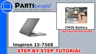 Dell Inspiron 157568 P55F002 CMOS Battery HowTo Video Tutorial [upl. by Jezabel]