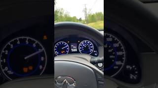 Straight pipe Infiniti g37 downshift and pull POV [upl. by Ailama]