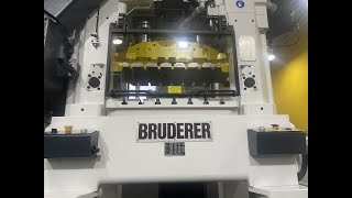 Bruderer BSTA 50 High speed stamping press [upl. by Flip]