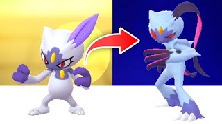 How to evolve Hisuian Sneasel in Pokémon GO [upl. by Athalee]