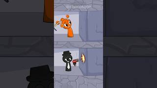 New Good Deeds Mining Challenge with Oren vs Black  Incredibox Sprunki animation [upl. by Anifesoj]