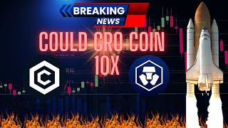 🚨BREAKING CRYPTOCOM CRO COIN IS EXPLODING BUT IS A 10X IN PLAY FOR CRO COIN [upl. by Adnamaa]